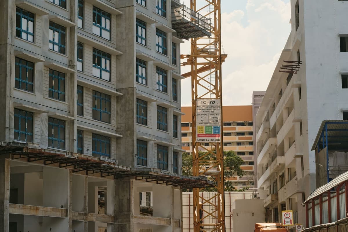 Résidence collective de Zopah — Construction, Zopah, Abomey-Calavi